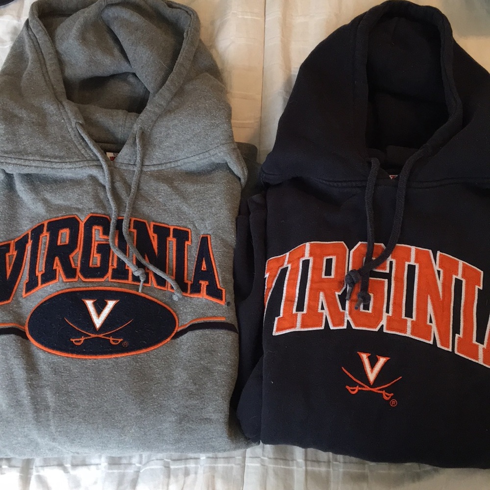 ✌🏻 university of Virginia hoodies - men’s XL